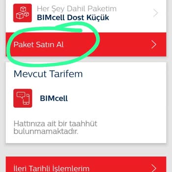 Bimcell Uygulama Hataları Ve Yetersiz Paket Yükleme Seçenekleri