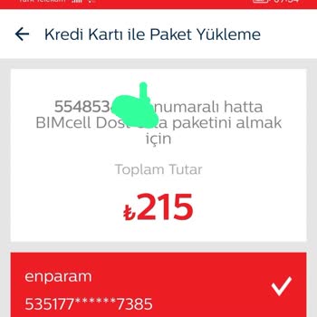 Bimcell Uygulama Hataları Ve Yetersiz Paket Yükleme Seçenekleri