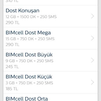 Bimcell Uygulama Hataları Ve Yetersiz Paket Yükleme Seçenekleri