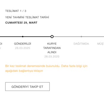 Bayramlık Siparişte Teslimat Sorunu Ve Hayal Kırıklığı