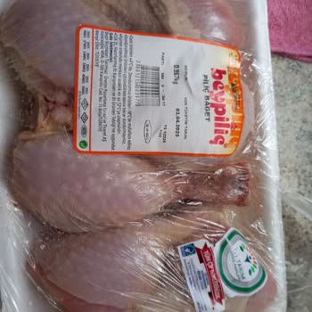 Migros Sanal Market'ten Alınan Beypiliç Tavuk Bagetlerde Çamaşır Suyu Kokusu