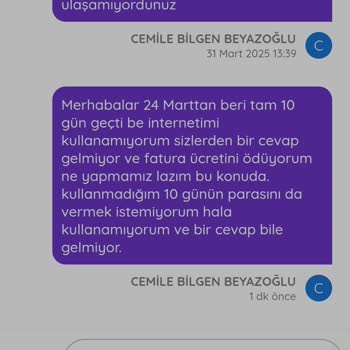 Uzun Süreli İnternet Kesintisi Ve Yetersiz Destek