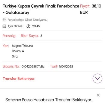 Bilet Transferi Sorunu Ve İletişim Eksikliği
