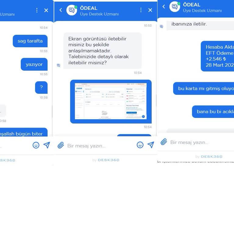 Ödeal'da Müşteri Hizmetleri Sorunu