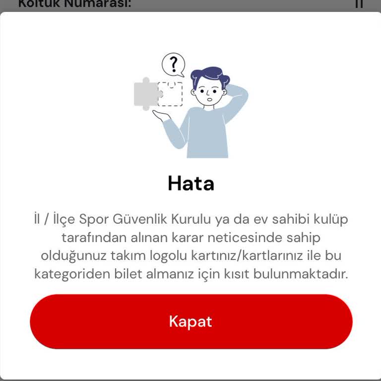 Galatasaray Logolu Kart Kapatma Sonrası Bilet Alma Sorunu