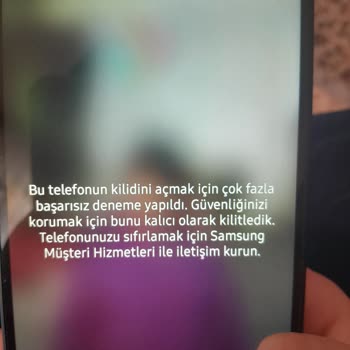 Telefon Kilitlenme Sorunu