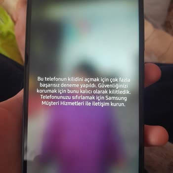 Telefon Kilitlenme Sorunu