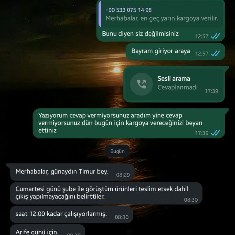 Zamanında Teslimat Sözü Veremeyen Satıcı