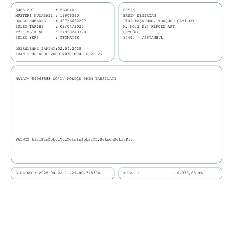 Zorunlu Olmayan Sigorta Kesintisi Şikayeti