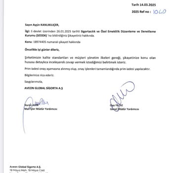 Sigorta İptali Ve Tazminat İadesi Sorunu