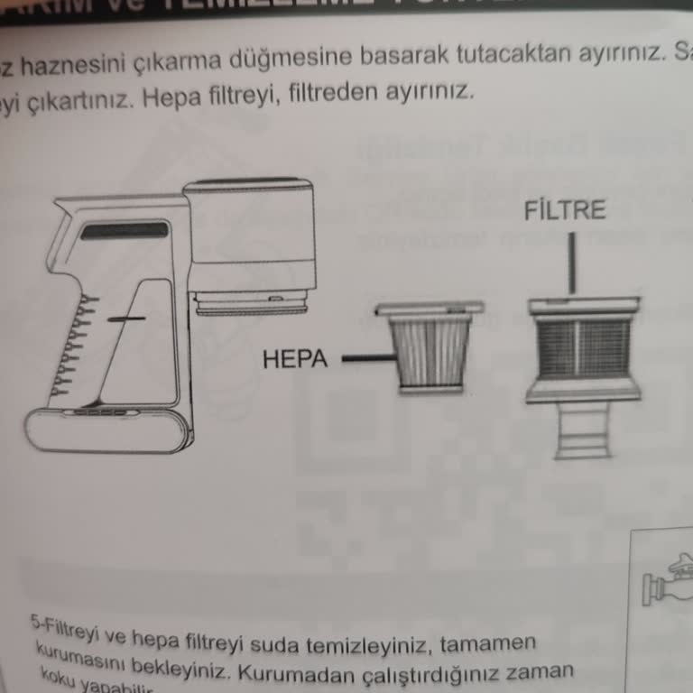 Hepa Filtre Bulunamıyor: Blaupunkt A30T Sorunu