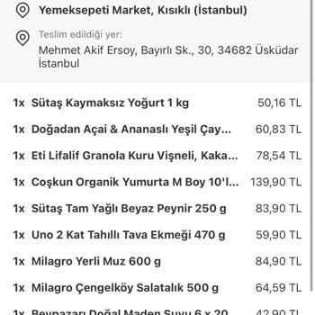 Teslim Edilmeyen Sipariş Ve Yetersiz Müşteri Hizmeti