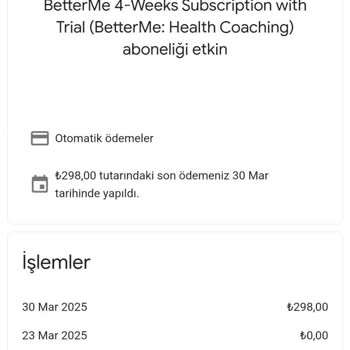 Vodafone Pay Üzerinden Bilgim Dışında Yapılan İşlem