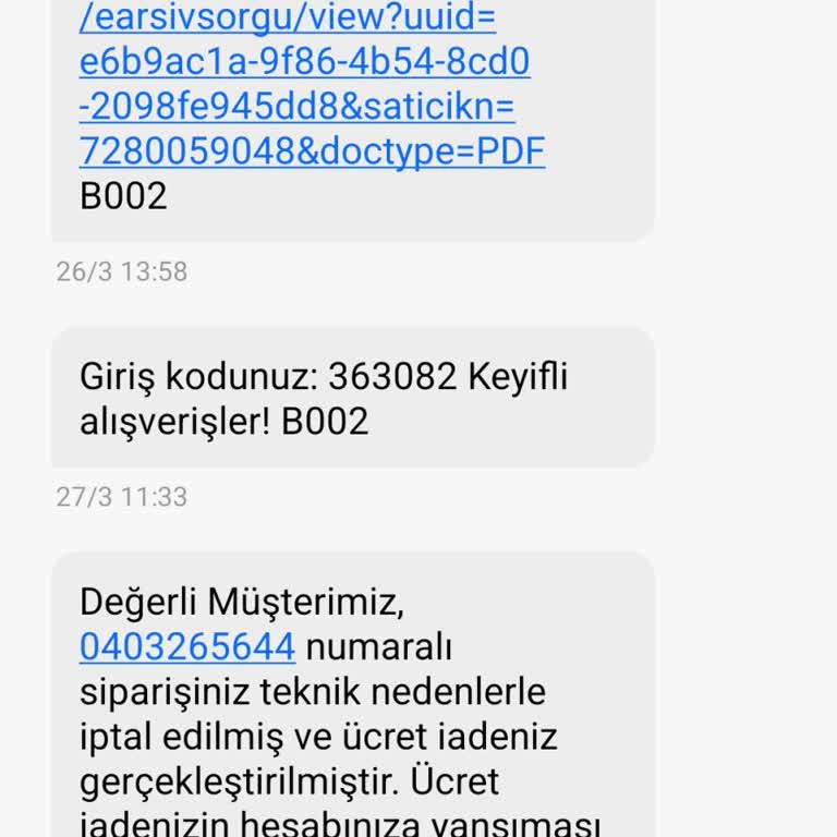 Stokta Var, Ama Siparişim İptal Edildi!