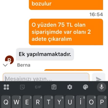 Teslimat Tarihi Öncesi İptal Edilen Sipariş Ve Kaybolan Hediye Çeki