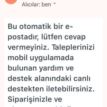 Teslimat Tarihi Öncesi İptal Edilen Sipariş Ve Kaybolan Hediye Çeki