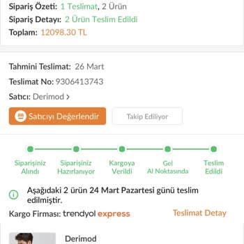 Derimod Mont Siparişimde Eksik Teslimat Ve İnatçı Mağduriyet