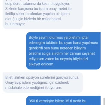 Bilet İptalinde Eksik İade Sorunu