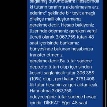 Yatırım Platformunda Beklenmedik Kayıp Ve Sorunlar