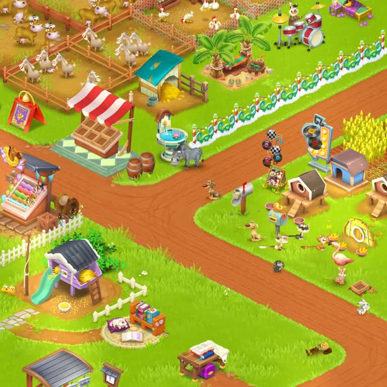 Hay Day, sección noche no disponible en juego, solicito ayuda