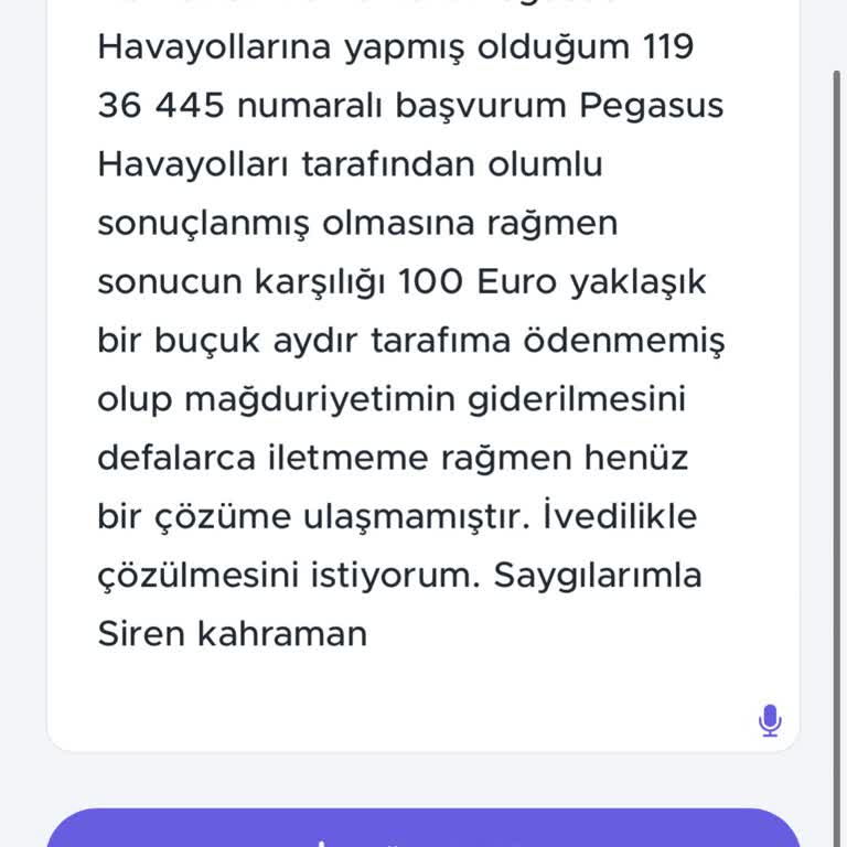 Pegasus Havayolları'ndan Ödeme Gecikmesi