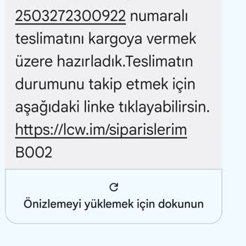 LCW'den İki Kez İptal Edilen Sipariş Sorunu