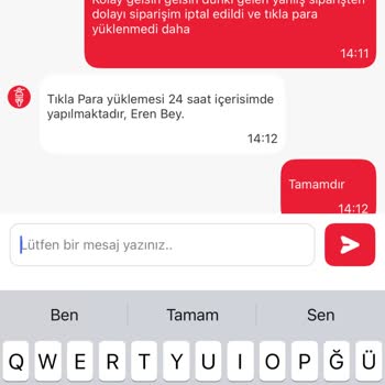 Yanlış Sipariş Ve Cevapsız Müşteri Hizmetleri