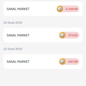 Sanal Market Siparişimde Money Puanlarım Kayboldu