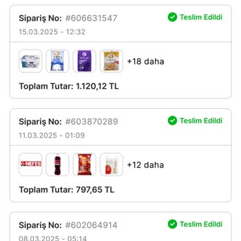 Sanal Market Siparişimde Money Puanlarım Kayboldu