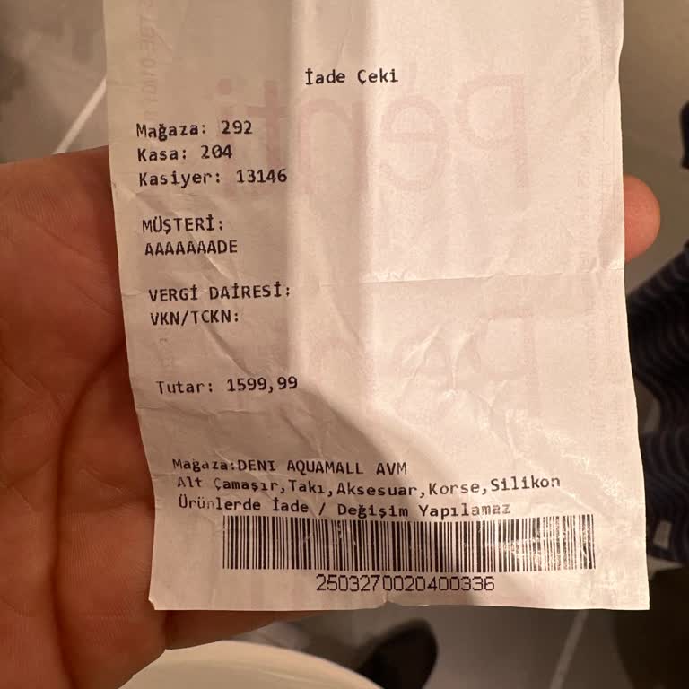 Penti Mağazasında İade Ve Müşteri Hizmeti Sorunu