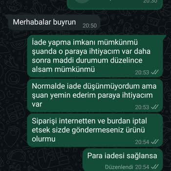 Güvenilmez Alışveriş Sitesi Mağduriyeti