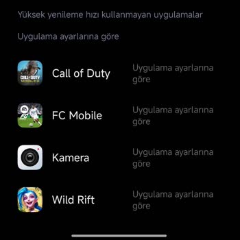 Redmi Note 14 Pro'da Grafik Ayarları Ve Ekran Yenileme Sorunu