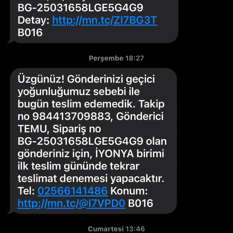 Yanlış Adres Yüzünden Kargom Geri Gönderildi