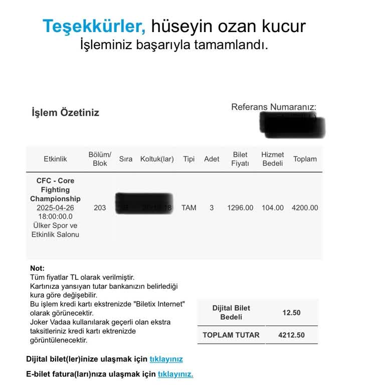Bilet Fiyat Farkı Mağduriyeti