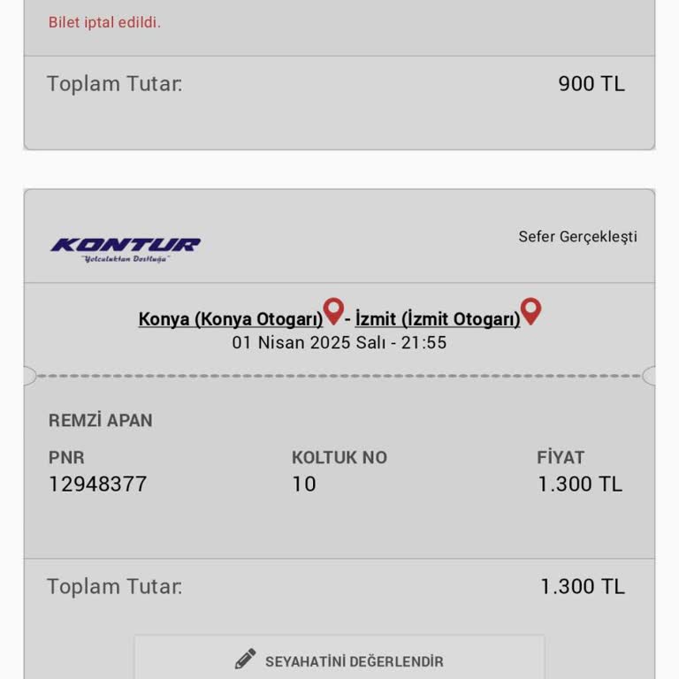 Bilgilendirme Eksikliği Ve Koltuk Değişikliği Mağduriyeti