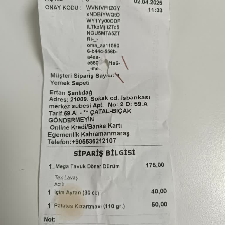 Sipariş Gecikmesi Ve Eksik Ürün Sorunu