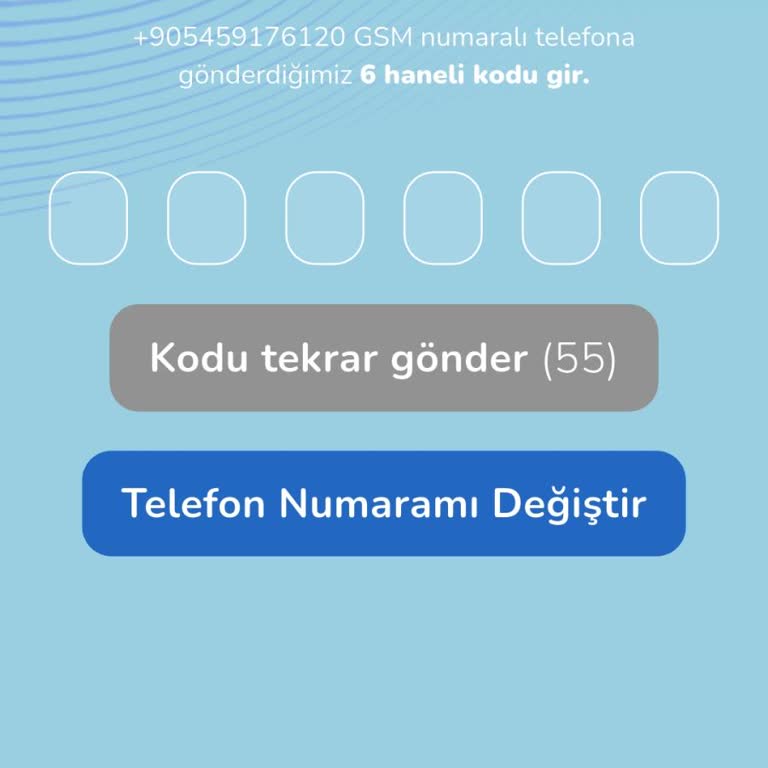 E-Şans Uygulamasında Giriş Sorunu