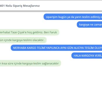 Teslimat Sorunu Ve İletişim Eksikliği: Çiçek Siparişim Hala Hazırlanıyor