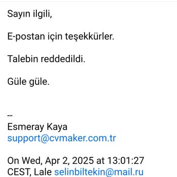 CV Maker'dan Beklenmedik Ücret Kesintisi Ve İade Sorunu