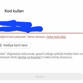 Elmas Paketinde Kod Sorunu Ve İade Talebi