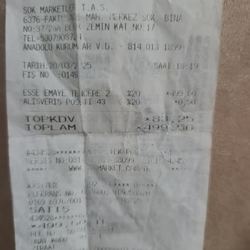 Şok Market'ten Alınan Ürünün İadesi Ve İletişim Sorunları