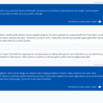 TurkNet Nakil İşlemi Ve İletişim Sorunları