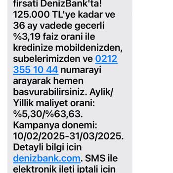 Denizbank Faiz Oranı Yanıltması Ve Müşteri Hizmetleri Sorunu