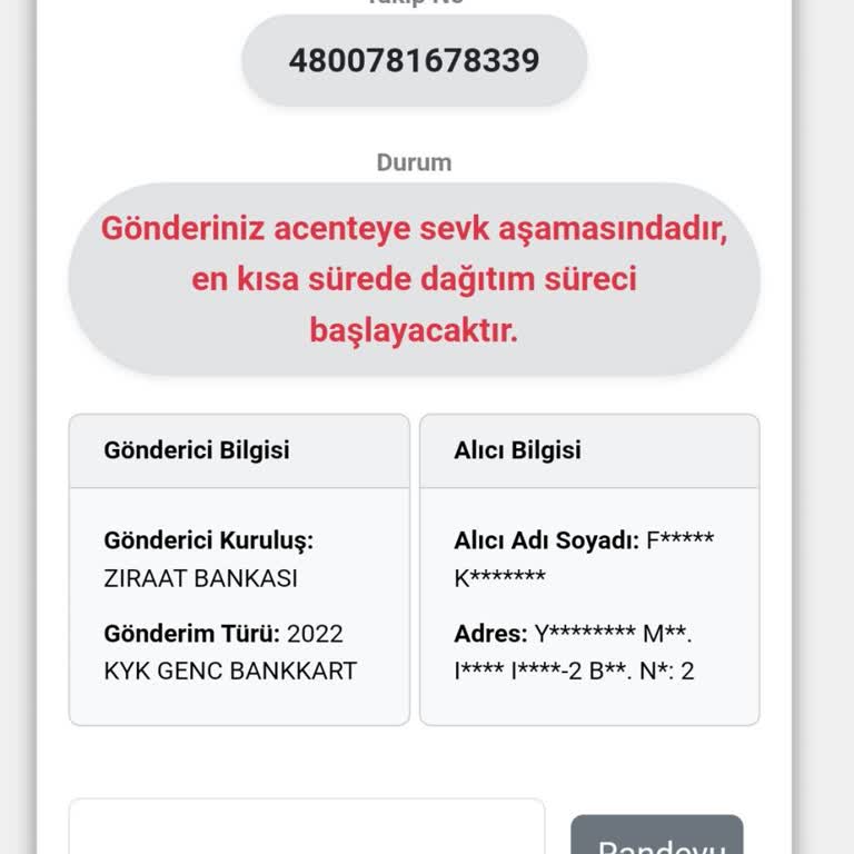 Kuryenet'in Geciken Kart Teslimatı Ve İletişim Sorunları