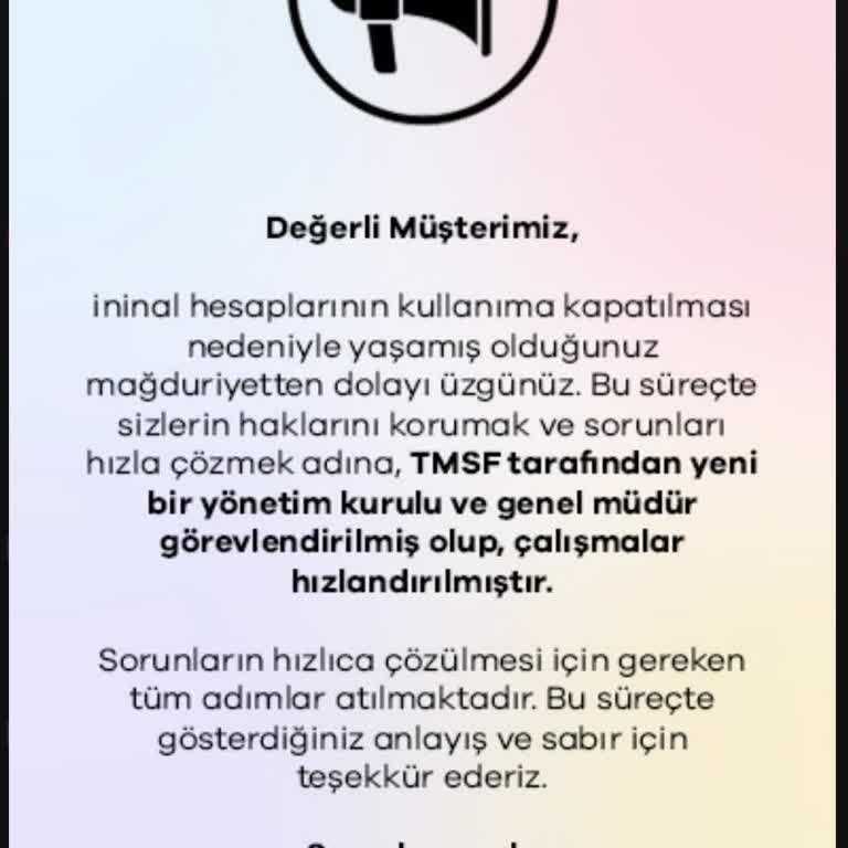 İninal Hesabına Yatırılan Para Neden Gelmedi?