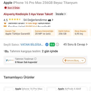 Vatan Bilgisayar Trendyol'da Aniden Artan Fiyat Şoku