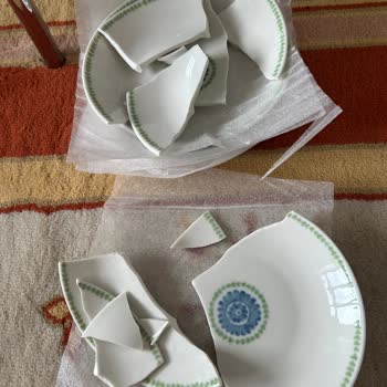 Kırık Yemek Takımları Ve İlgisiz Müşteri Hizmetleri