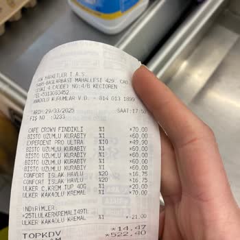 Şok Mağazasında Yaşanan Fatura Ve Üslup Sorunu