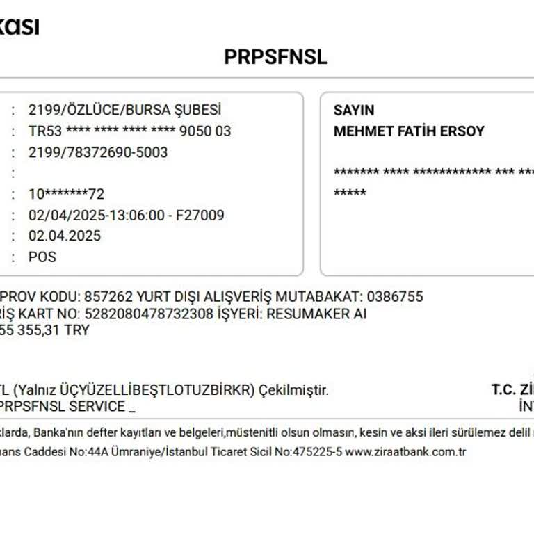 İptal Edilen Üyelik Sonrası Habersiz Para Çekimi Ve İletişim Sorunu