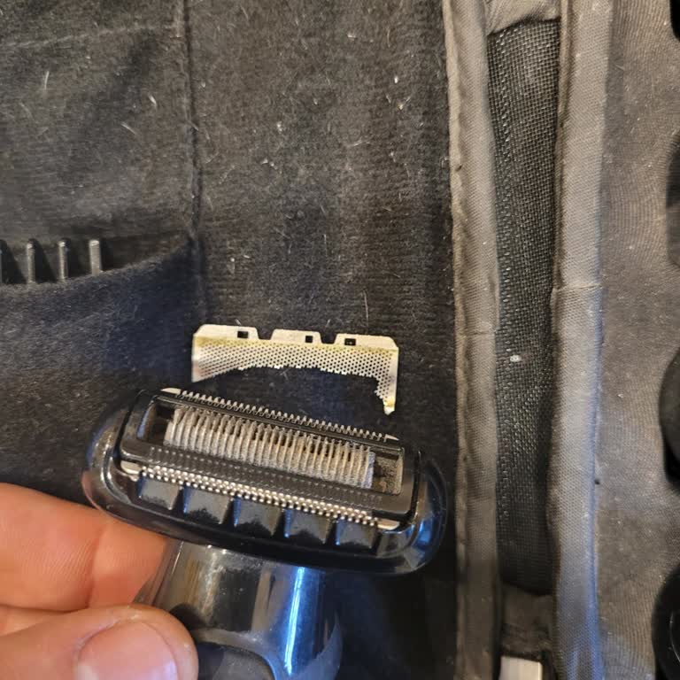 Problema con el cabezal de máquina de afeitar Braun